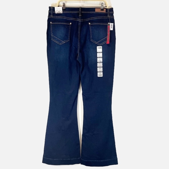 NWT Rock & Roll Denim High Rise Trouser Extra Stretch Jeans Plus Size 36 - Picture 6 of 12